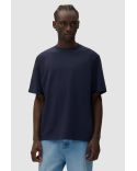 TSHIRT À IMPRIMÉ DÉCOUPÉ MARINE