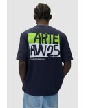 TSHIRT À IMPRIMÉ DÉCOUPÉ MARINE
