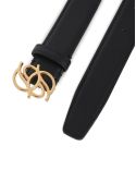 LA CEINTURE MONOGRAMME NOIR