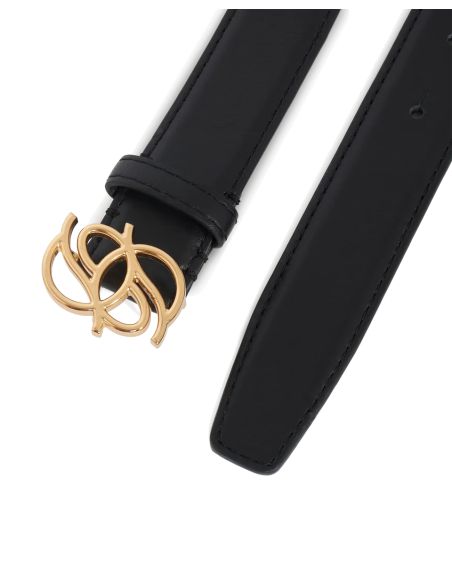 LA CEINTURE MONOGRAMME NOIR