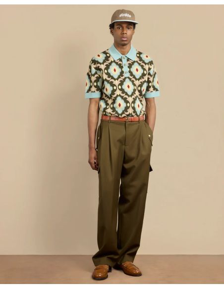 LA MAILLE POLO TAPISSERIE KAKI