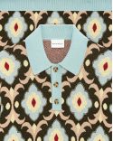 TAPESTRY POLO KNIT KHAKI