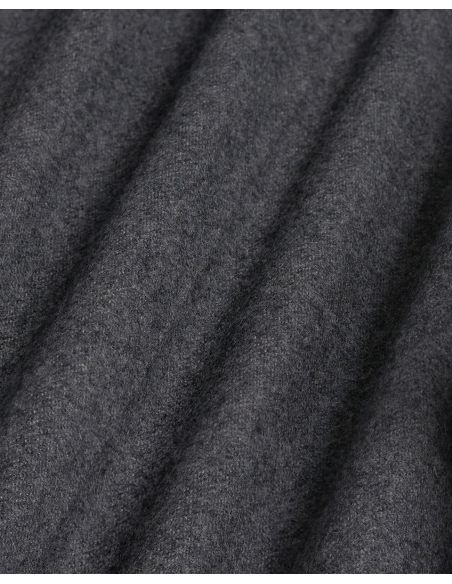 LE PANTALON ÉLASTIQUÉ FLANELLE GRIS