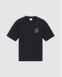 THE BLACK BRAIDED SLOGAN TSHIRT