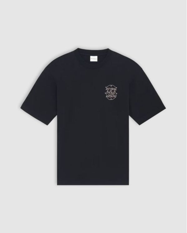 LE TSHIRT SLOGAN TRESSES NOIR 2