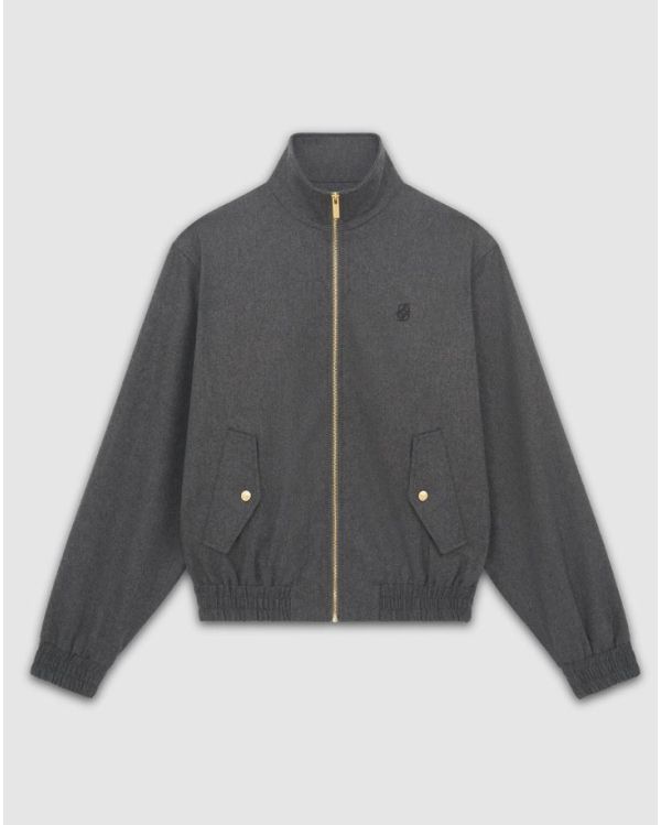 LA VESTE DE SURVÊTEMENT FLANELLE GRIS 2