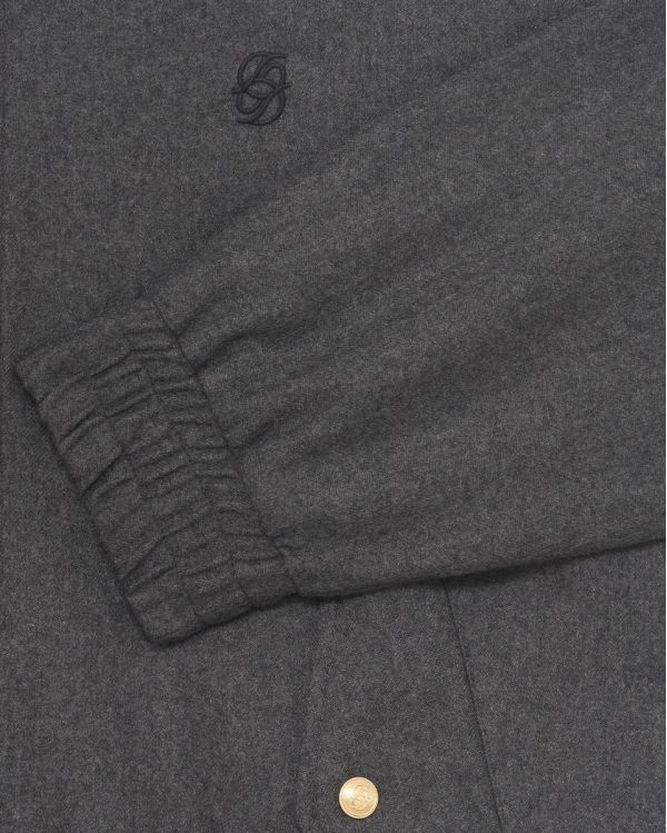 LA VESTE DE SURVÊTEMENT FLANELLE GRIS