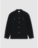 LA SURCHEMISE LAINE NOIR