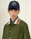 THE DARK GREEN MONOGRAM SHIRT