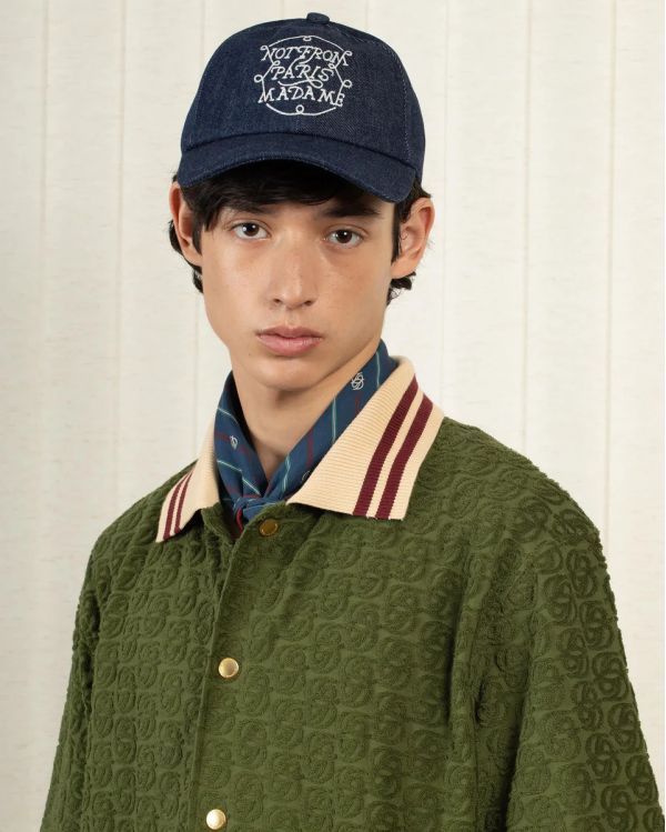 THE DARK GREEN MONOGRAM SHIRT