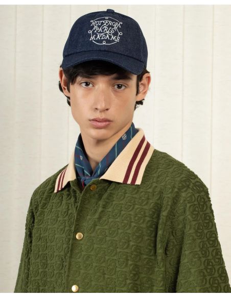 THE DARK GREEN MONOGRAM SHIRT