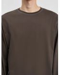 TSHIRT 3.0 MARRON ET BLEU
