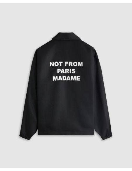 LA VESTE SLOGAN NOIR