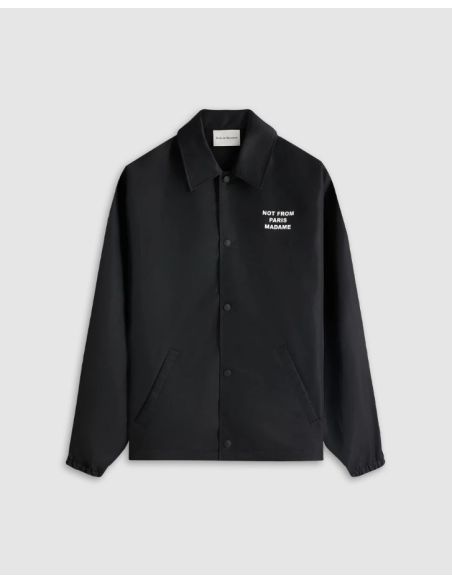 THE BLACK SLOGAN JACKET