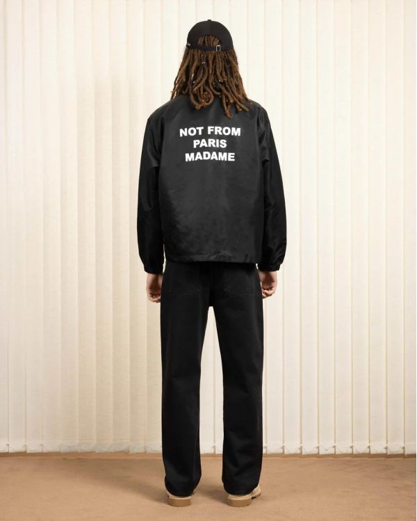 THE BLACK SLOGAN JACKET 2
