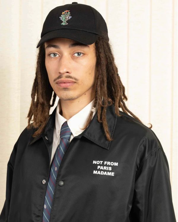 LA VESTE SLOGAN NOIR