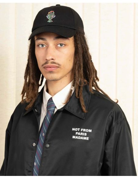 THE BLACK SLOGAN JACKET