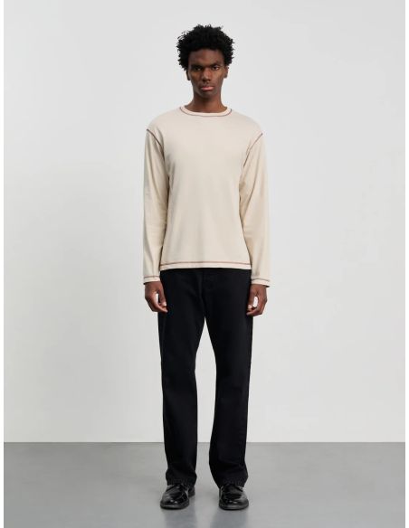 TSHIRT 3.0 GRIS ET ROUGE BRULÉ