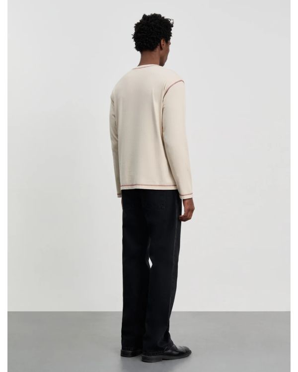 TSHIRT 3.0 GRIS ET ROUGE BRULÉ