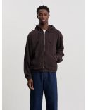 HOODIE ZIPPÉ 1.0 BRUN FONCÉ