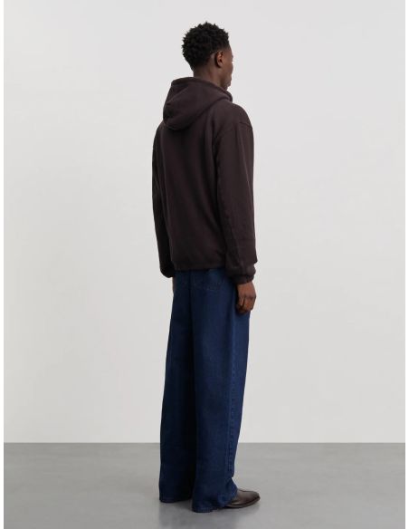 ZIP HOODIE 1.0 DARK BROWN