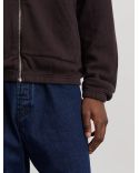 HOODIE ZIPPÉ 1.0 BRUN FONCÉ