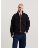 VESTE POLAIRE 1.0 BLEU MARINE ET MARRON
