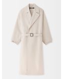 THE OFF-WHITE TRAPEZI TRENCH COAT
