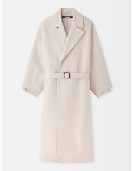 THE OFF-WHITE TRAPEZI TRENCH COAT