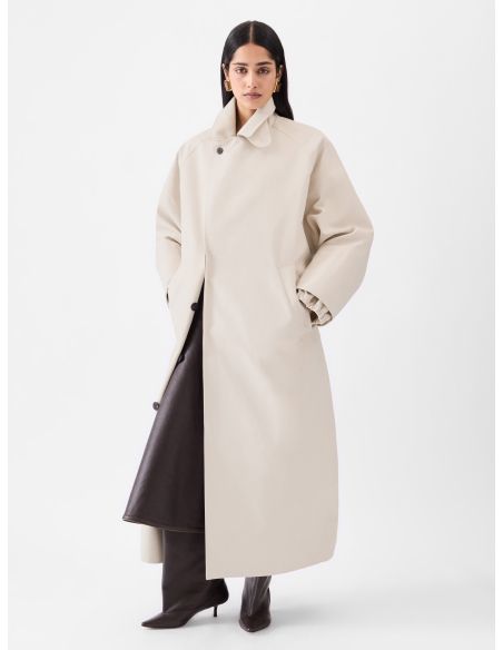 THE OFF-WHITE TRAPEZI TRENCH COAT
