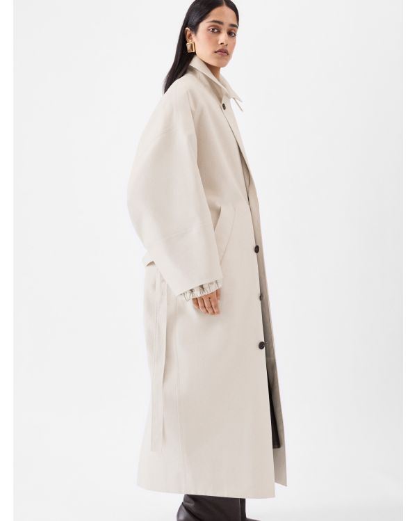 THE OFF-WHITE TRAPEZI TRENCH COAT 2