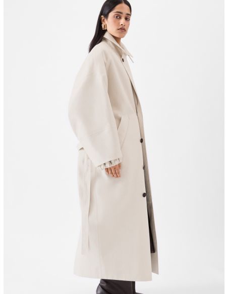 THE OFF-WHITE TRAPEZI TRENCH COAT