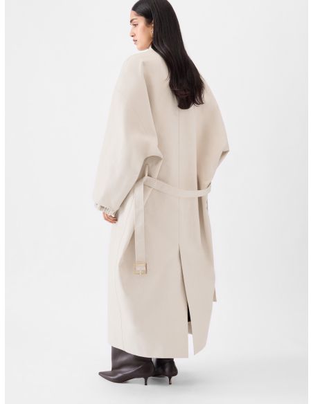 THE OFF-WHITE TRAPEZI TRENCH COAT