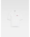 LE TSHIRT STAZIONE STATION PATCH BLANC