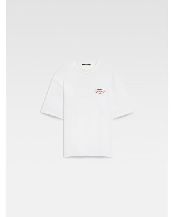 LE TSHIRT STAZIONE STATION PATCH BLANC