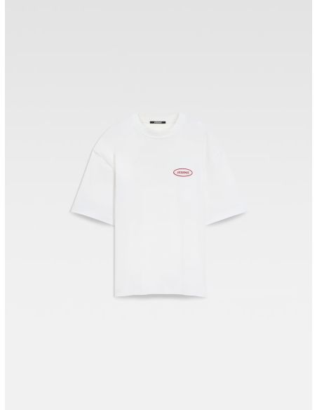 THE STAZIONE STATION PATCH WHITE TSHIRT