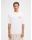 THE STAZIONE STATION PATCH WHITE TSHIRT
