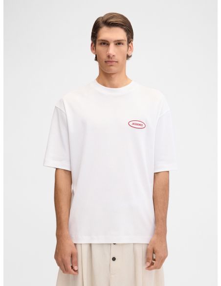 THE STAZIONE STATION PATCH WHITE TSHIRT
