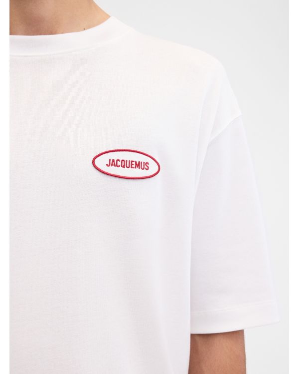 THE STAZIONE STATION PATCH WHITE TSHIRT 2