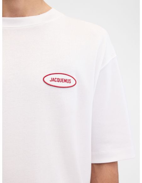 LE TSHIRT STAZIONE STATION PATCH BLANC