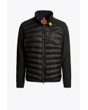 JAYDEN MAN FLEECE NYLON HYBRID JACKET BLACK