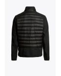 JAYDEN MAN FLEECE NYLON HYBRID JACKET BLACK