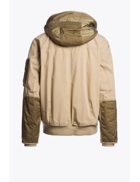 GOLD B. MAN HOODED DOWN BOMBER SUNKISSED EARTH