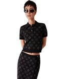 POLO MONOGRAM JACQUARD NOIR