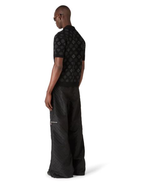POLO MONOGRAM JACQUARD NOIR