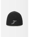 THE DARK GREY SPIRAL BEANIE
