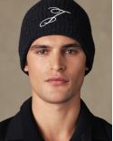 LE BONNET ESPIRAL GRIS FONCÉ