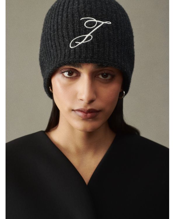 LE BONNET ESPIRAL GRIS FONCÉ 2