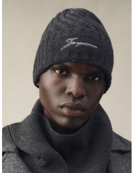 THE DARK GREY TOURNI BEANIE