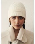LE BONNET TOURNI BLANC CASSÉ